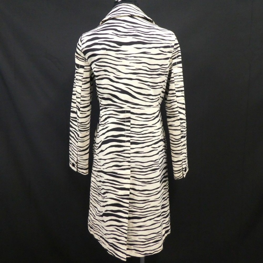 Vintage MARC JACOBS Zebra snap button trench coat - Picture 2 of 8